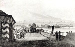Vista de Varsovia desde el distrito de Praga de Wojciech Gerson